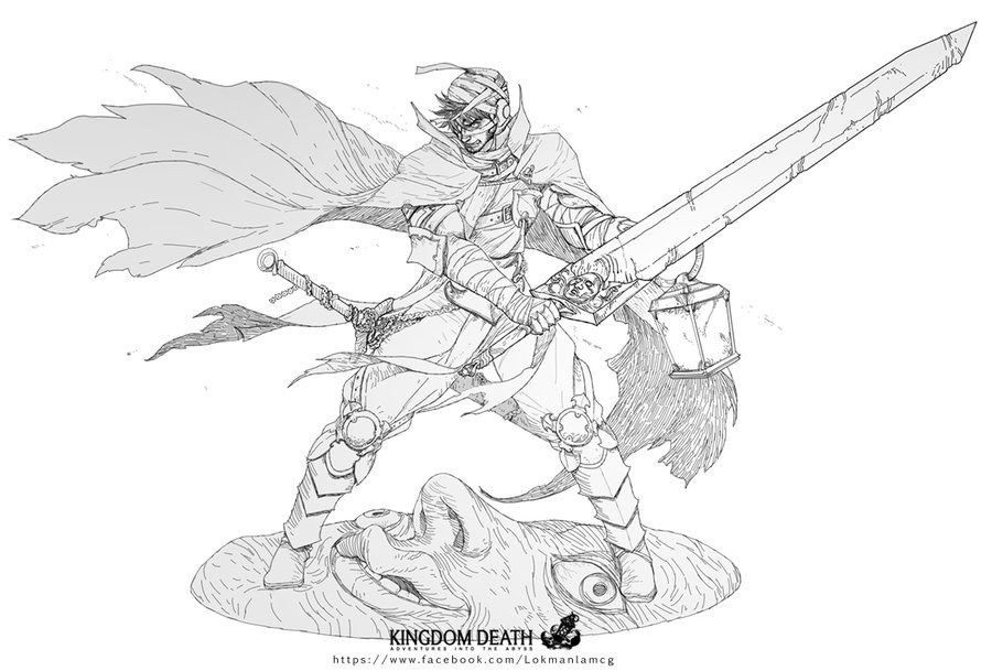 Knight with large sword