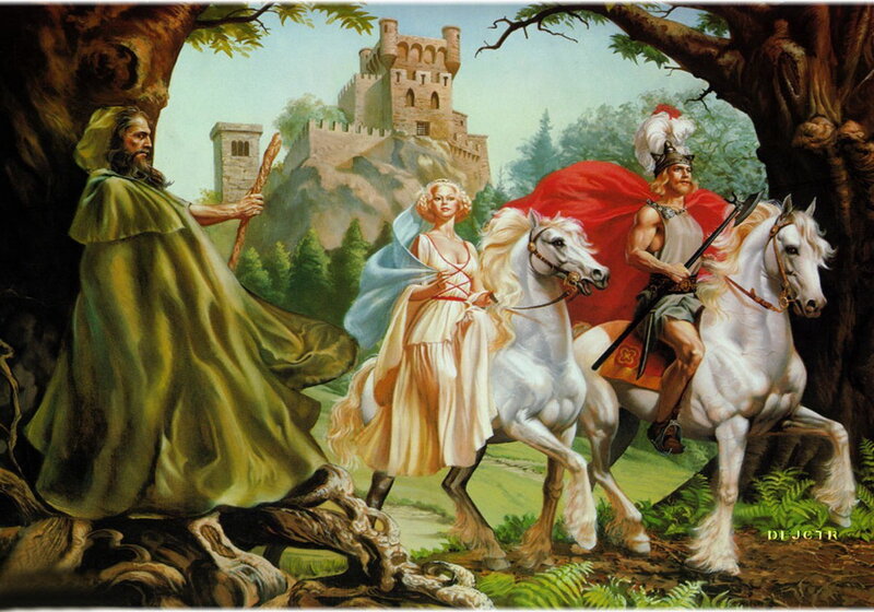 Knights and a Wizard