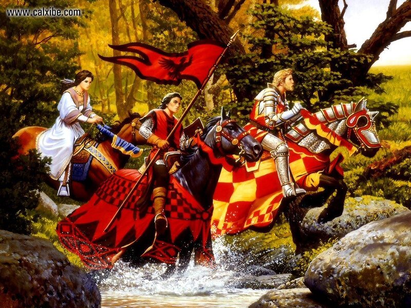 Knights Crossing Stream — Red