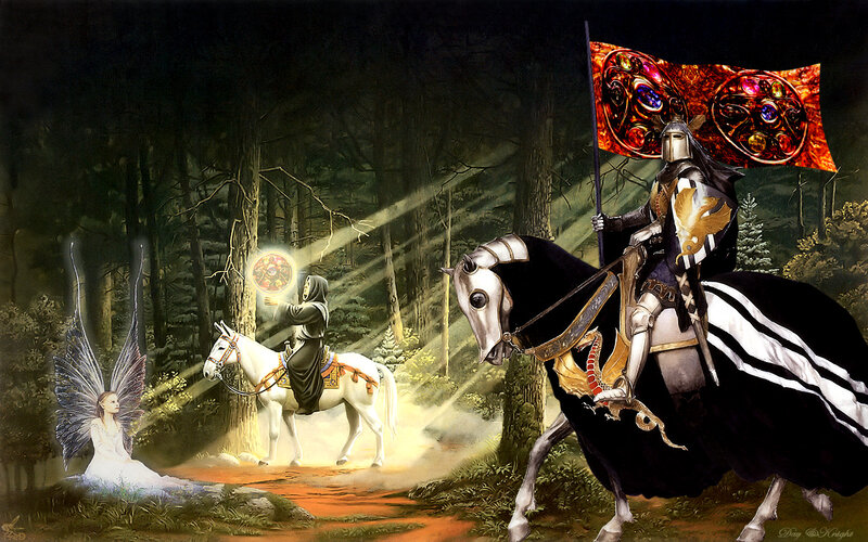Knights in a Forest