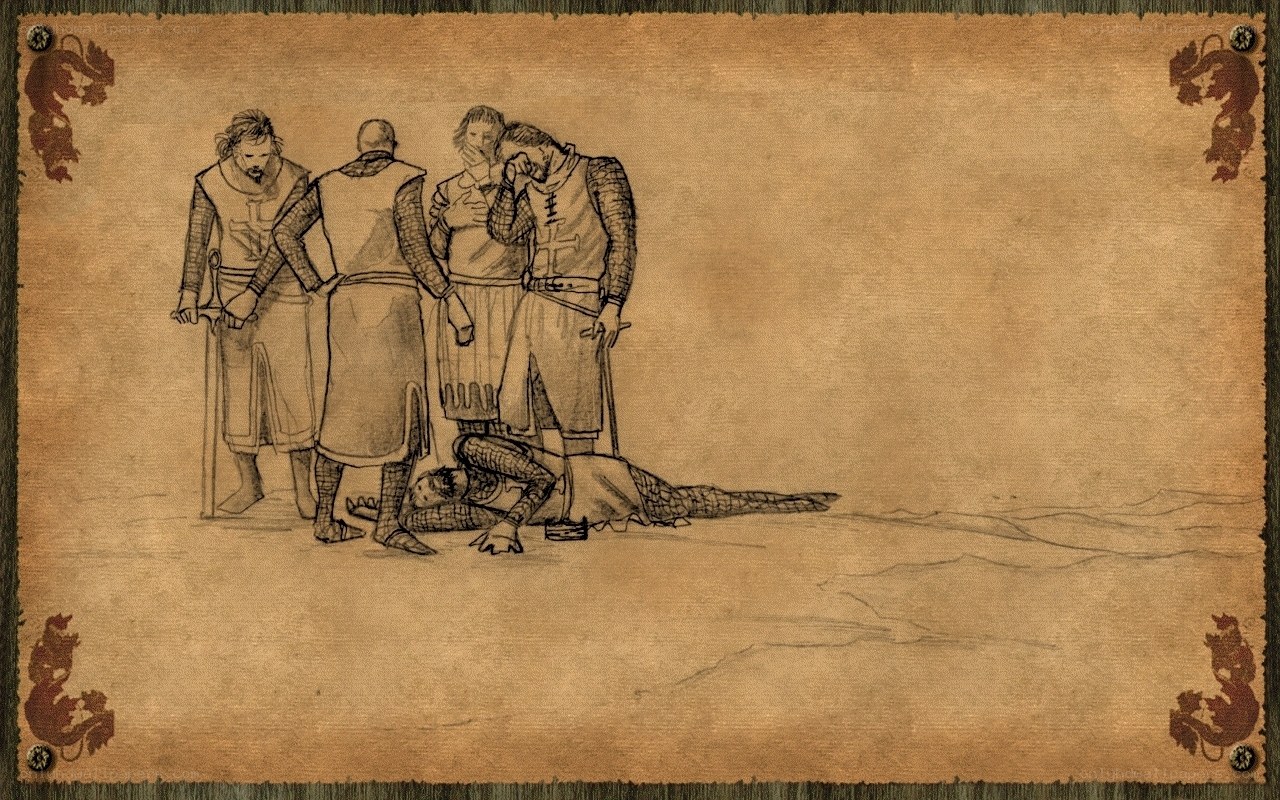 Knights mourn fallen comrade