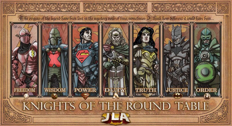 Knights of the Round Table — Brown, Epic, Comic