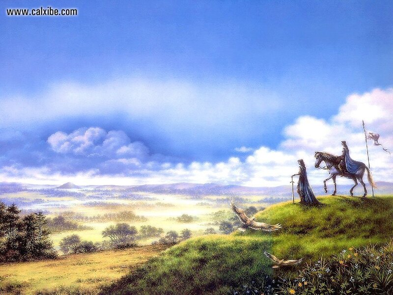 Knights on a Hill