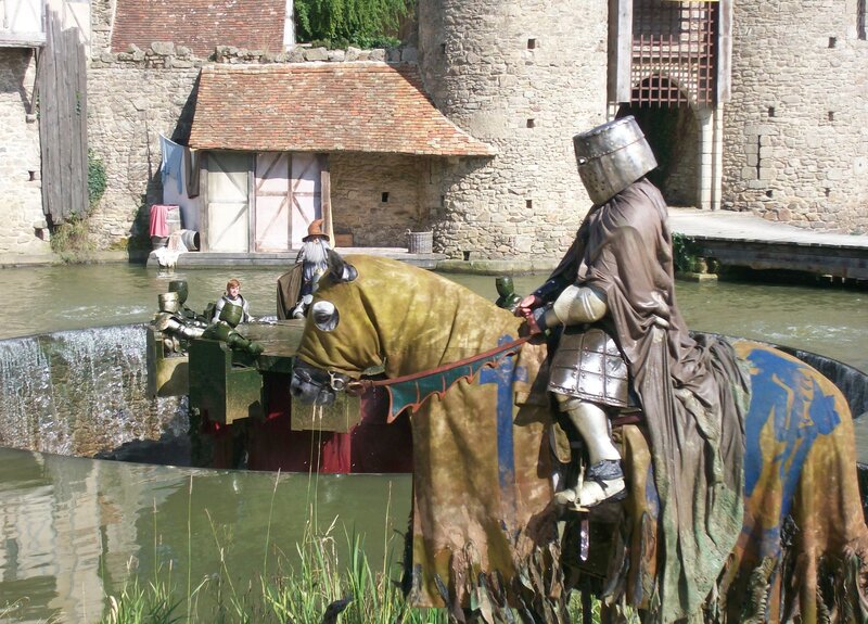 Knights on Horseback — Brown, Dramatic, Afternoon, Photograph