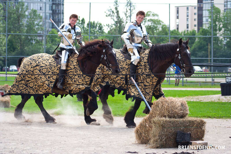 Knights on Horses