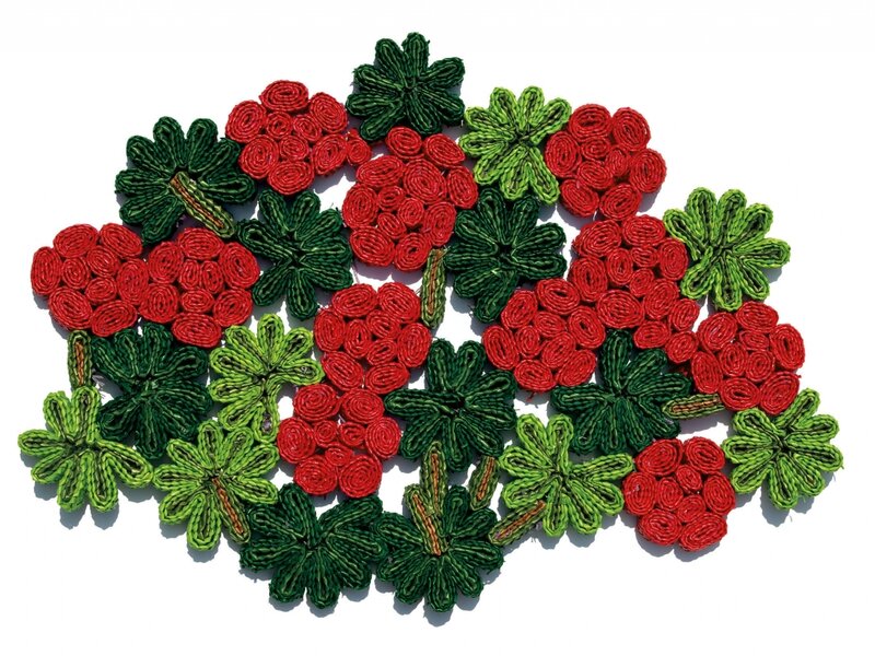 Knitted Berry Clusters