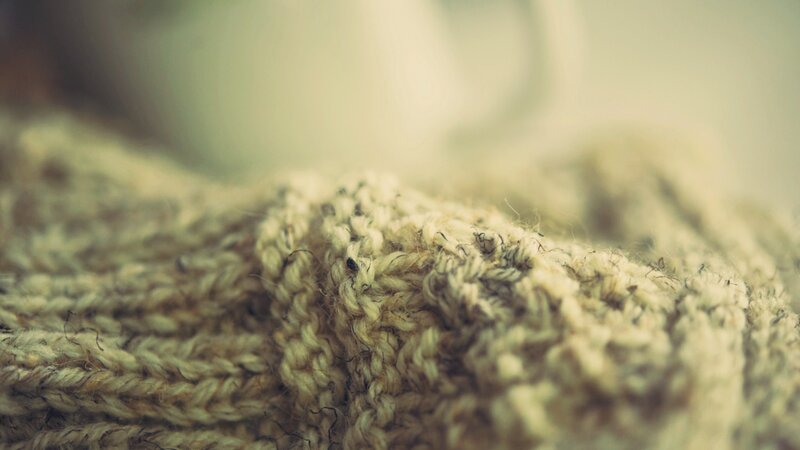 Knitted Fabric Texture — Beige