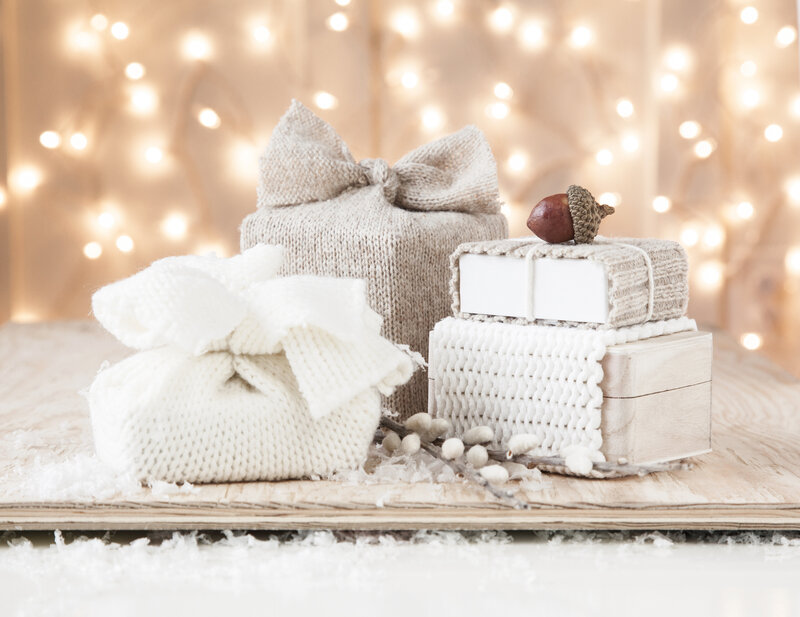 Knitted Gift Boxes