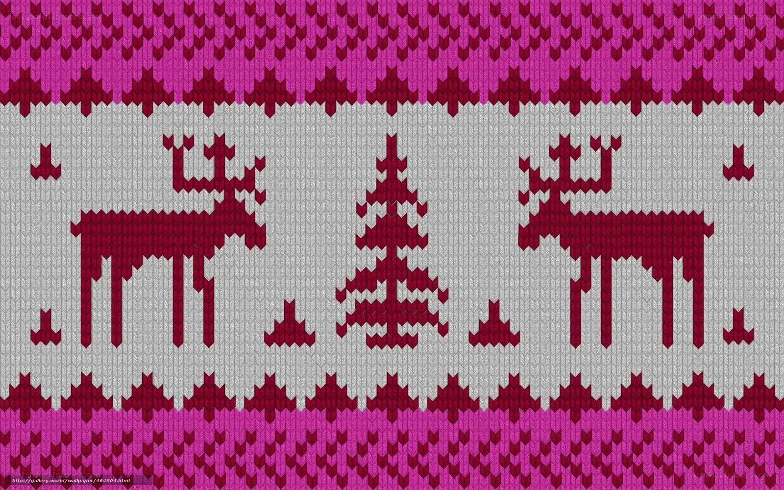 knitted holiday pattern