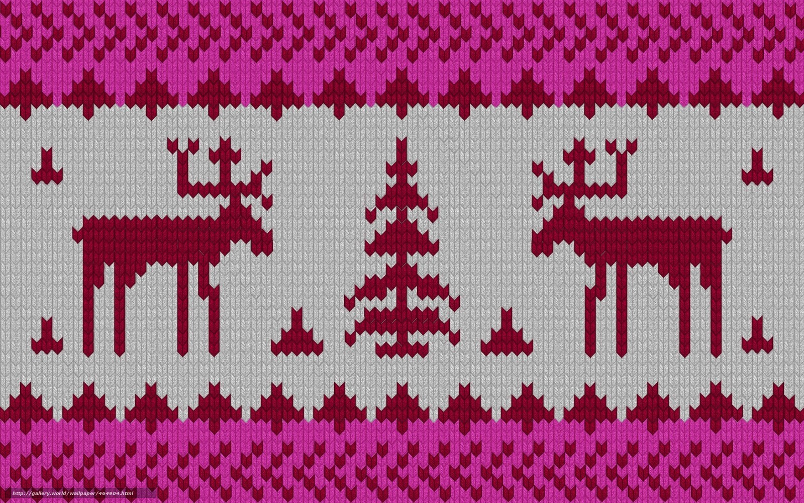 knitted holiday pattern