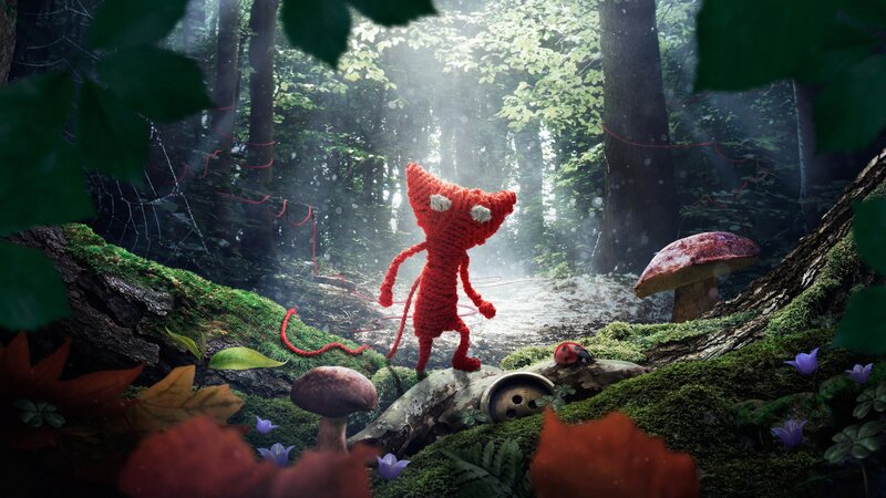 Knitted Red Creature