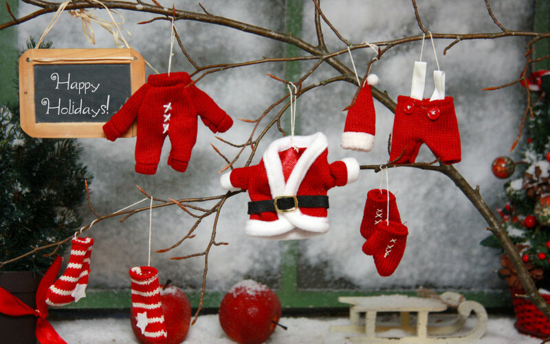 Knitted Santa Outfits