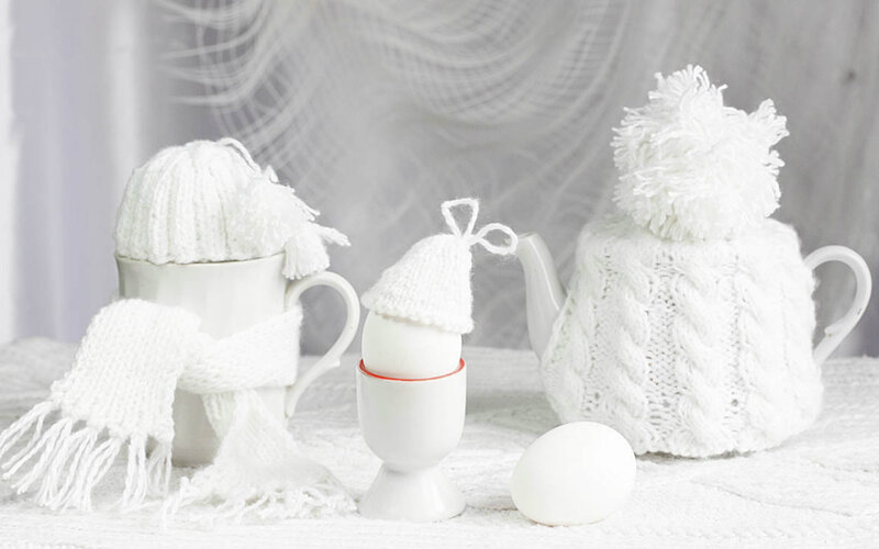 Knitted Tea Set