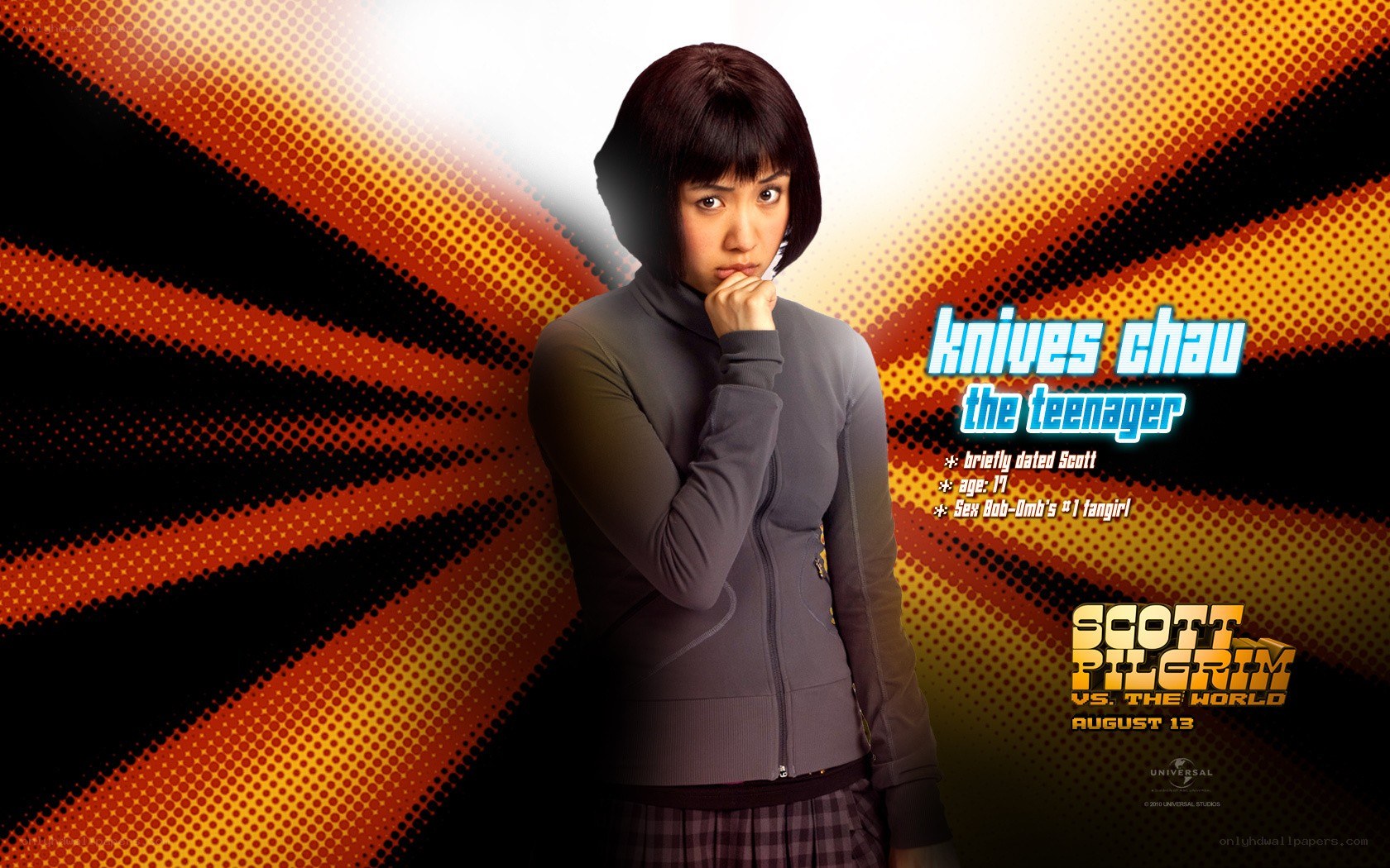Knives Chau character poster