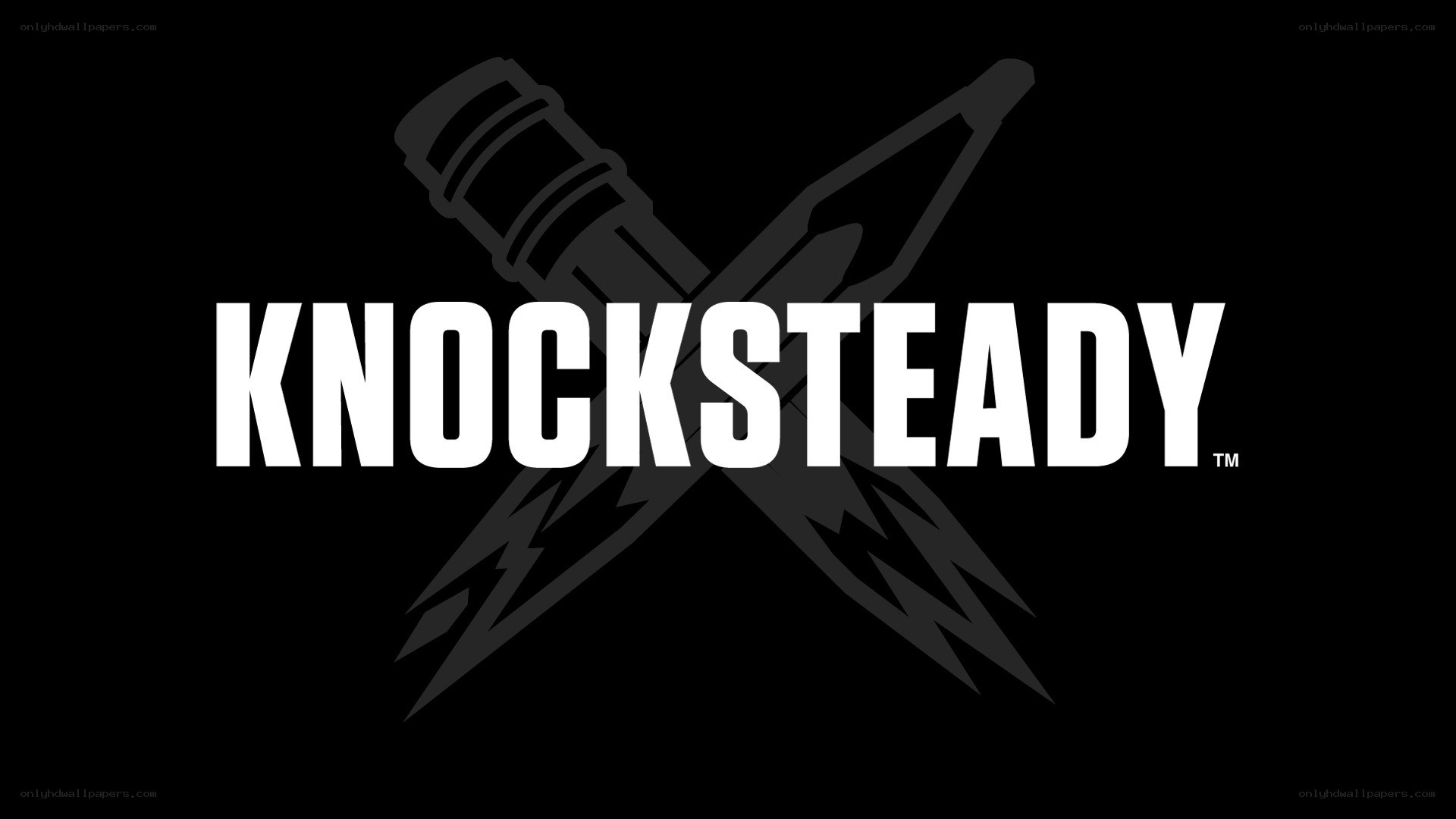 Knocksteady logo with crossed tools