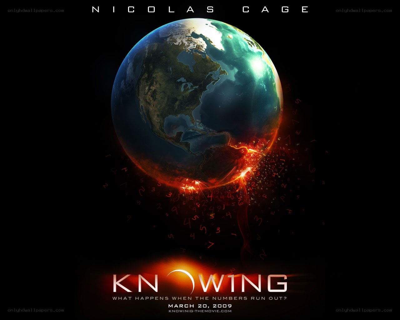 Knowing movie poster