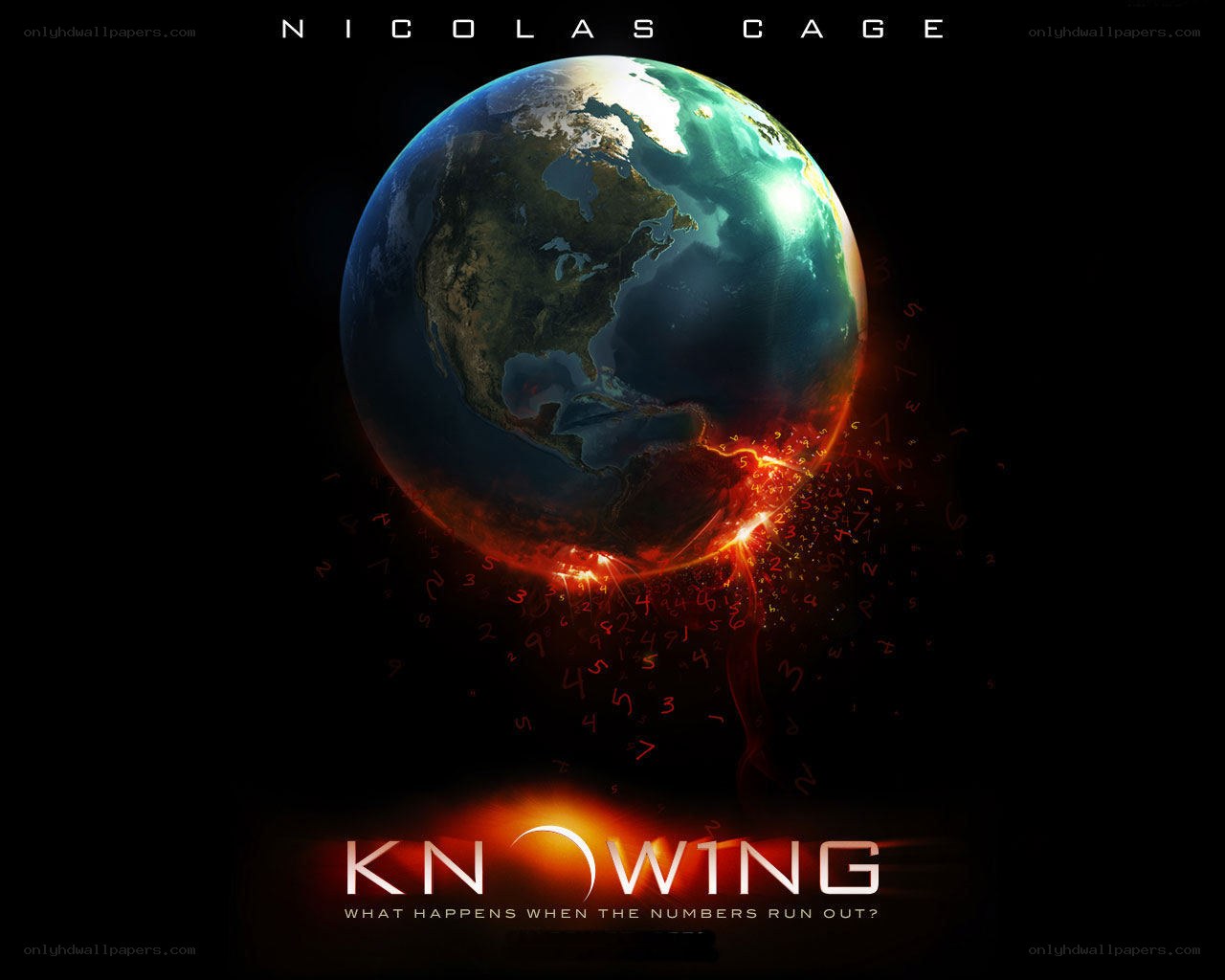 Knowing movie poster
