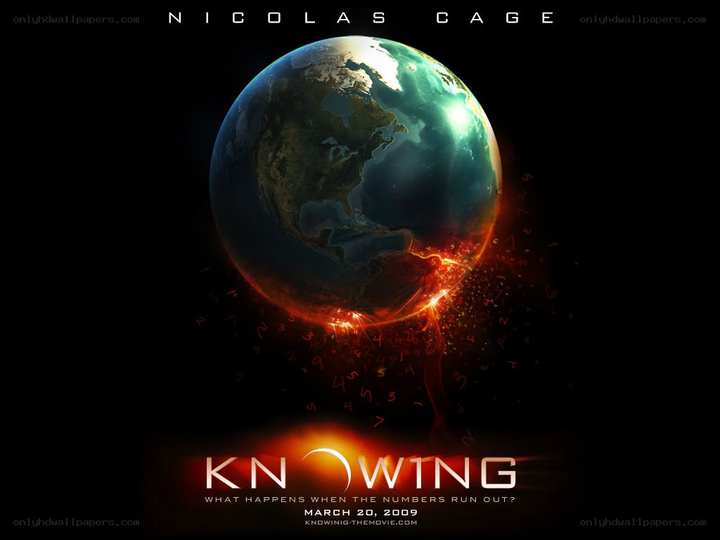 Knowing movie poster