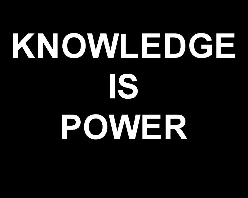 Knowledge is Power