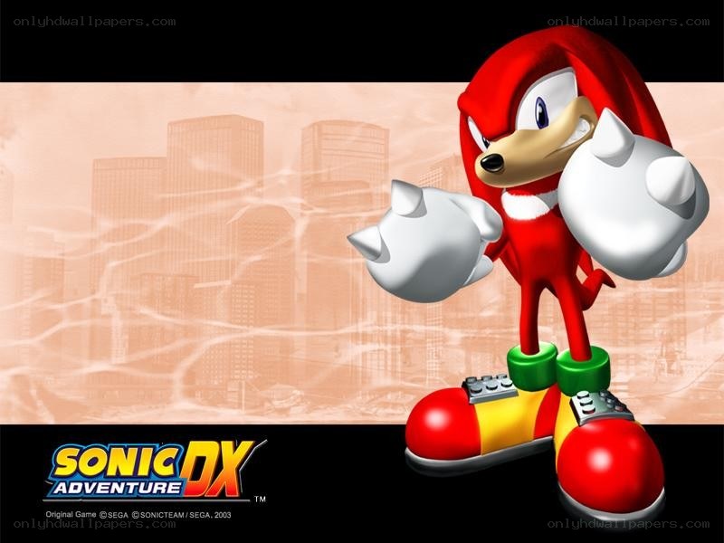 Knuckles from Sonic Adventure DX