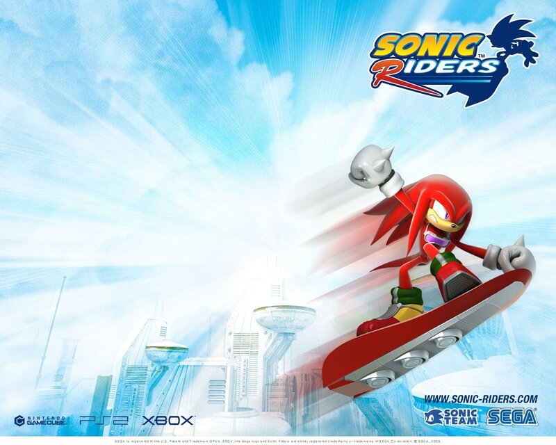 Knuckles on a Hoverboard