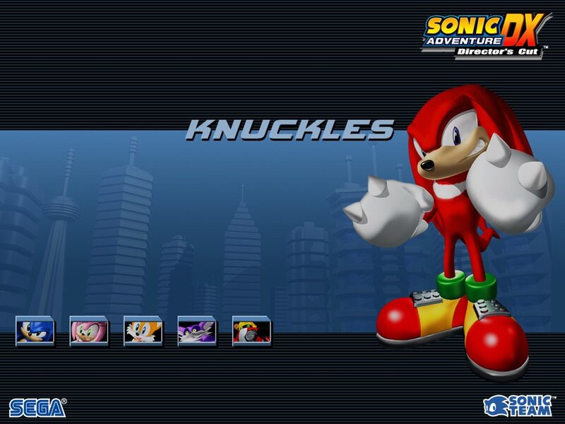 Knuckles the Echidna — Blue