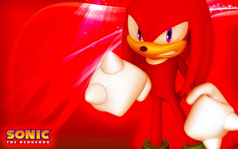 Knuckles the Echidna character art