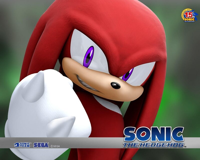 Knuckles the Echidna portrait