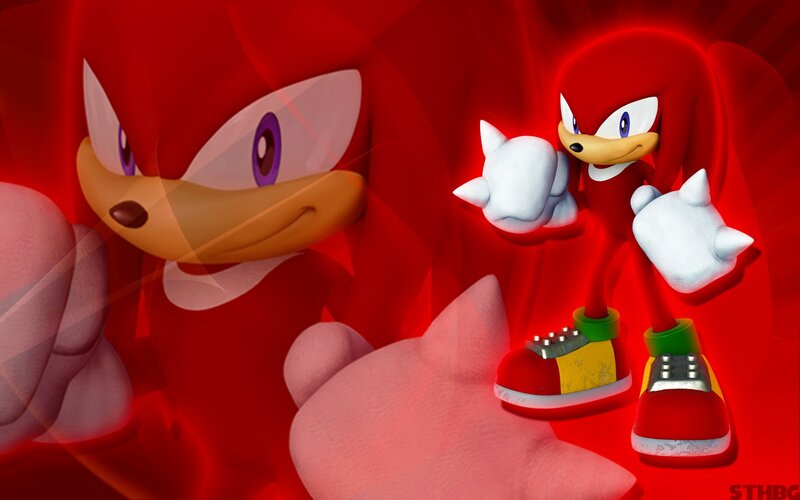 Knuckles the Echidna — Red, Dramatic