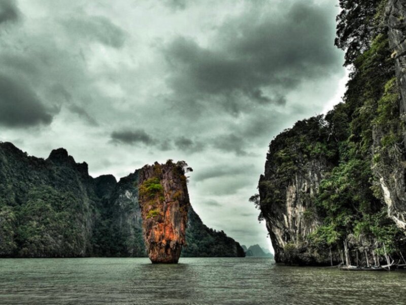 Ko Phi Phi island rock formation
