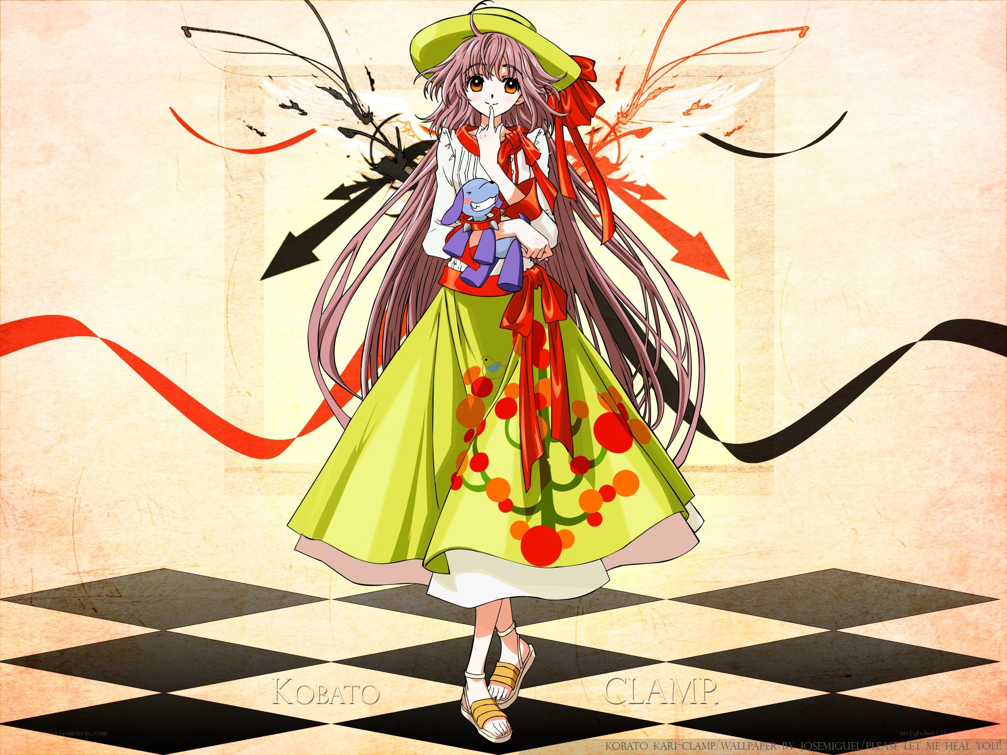 Kobato character illustration