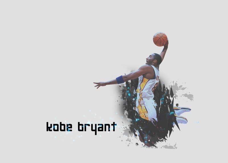 Kobe Bryant basketball artwork