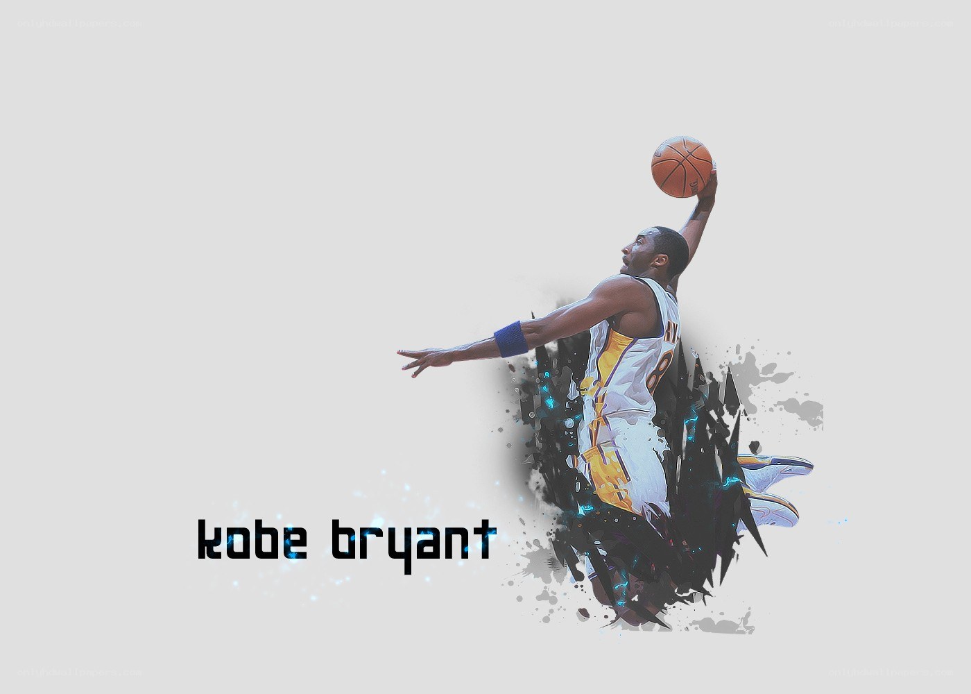 Kobe Bryant basketball artwork