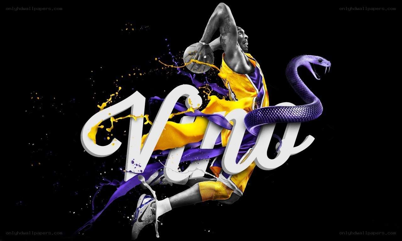 Kobe Bryant basketball artwork
