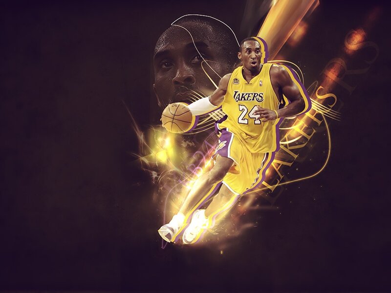 Kobe Bryant in action