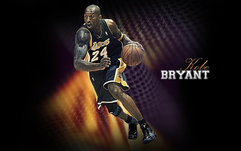 Kobe Bryant in action