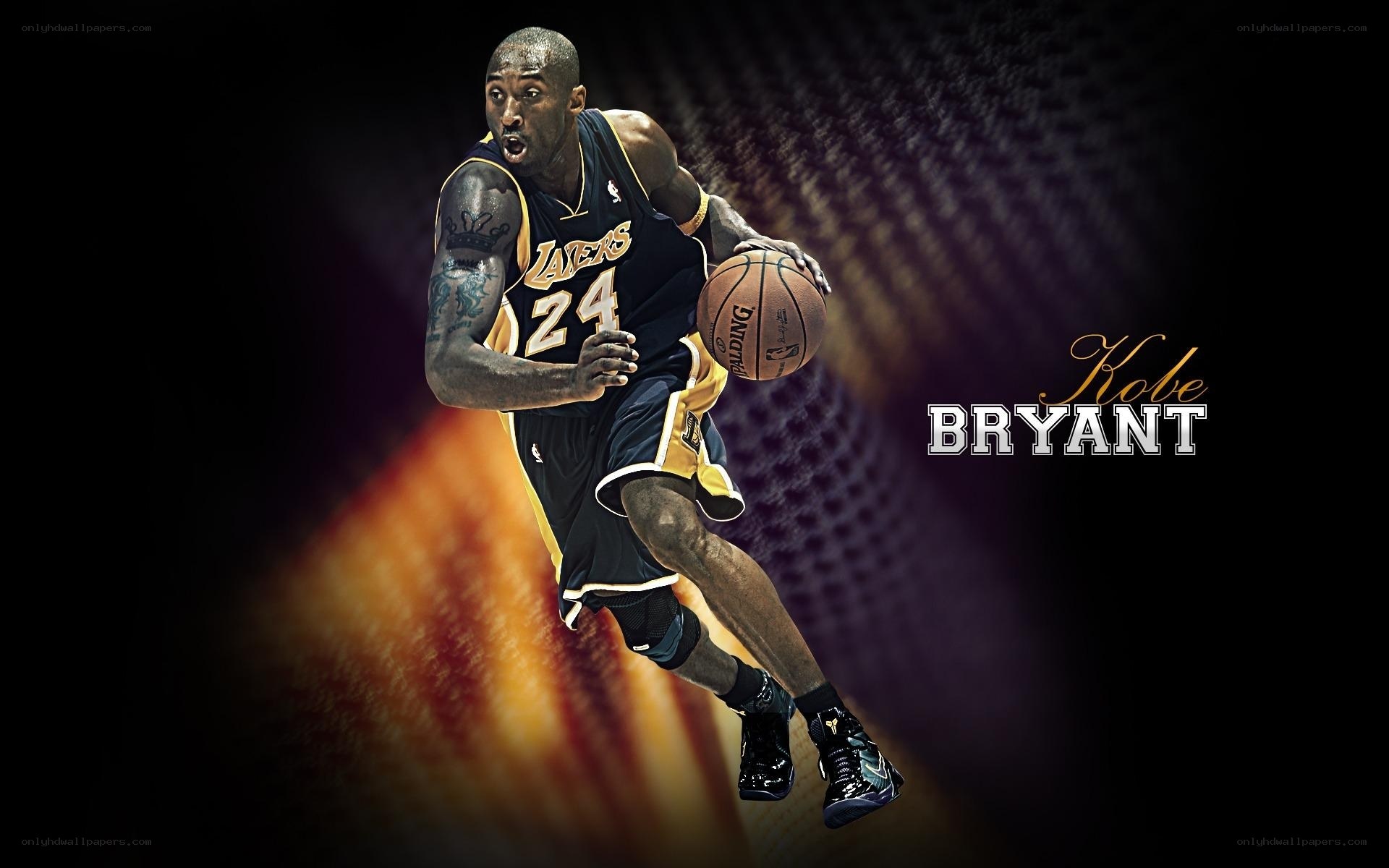Kobe Bryant in action