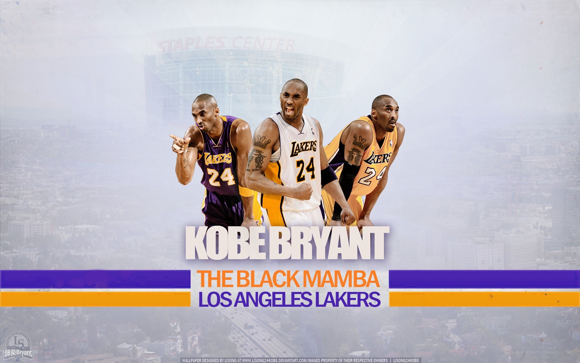 Kobe Bryant Lakers tribute