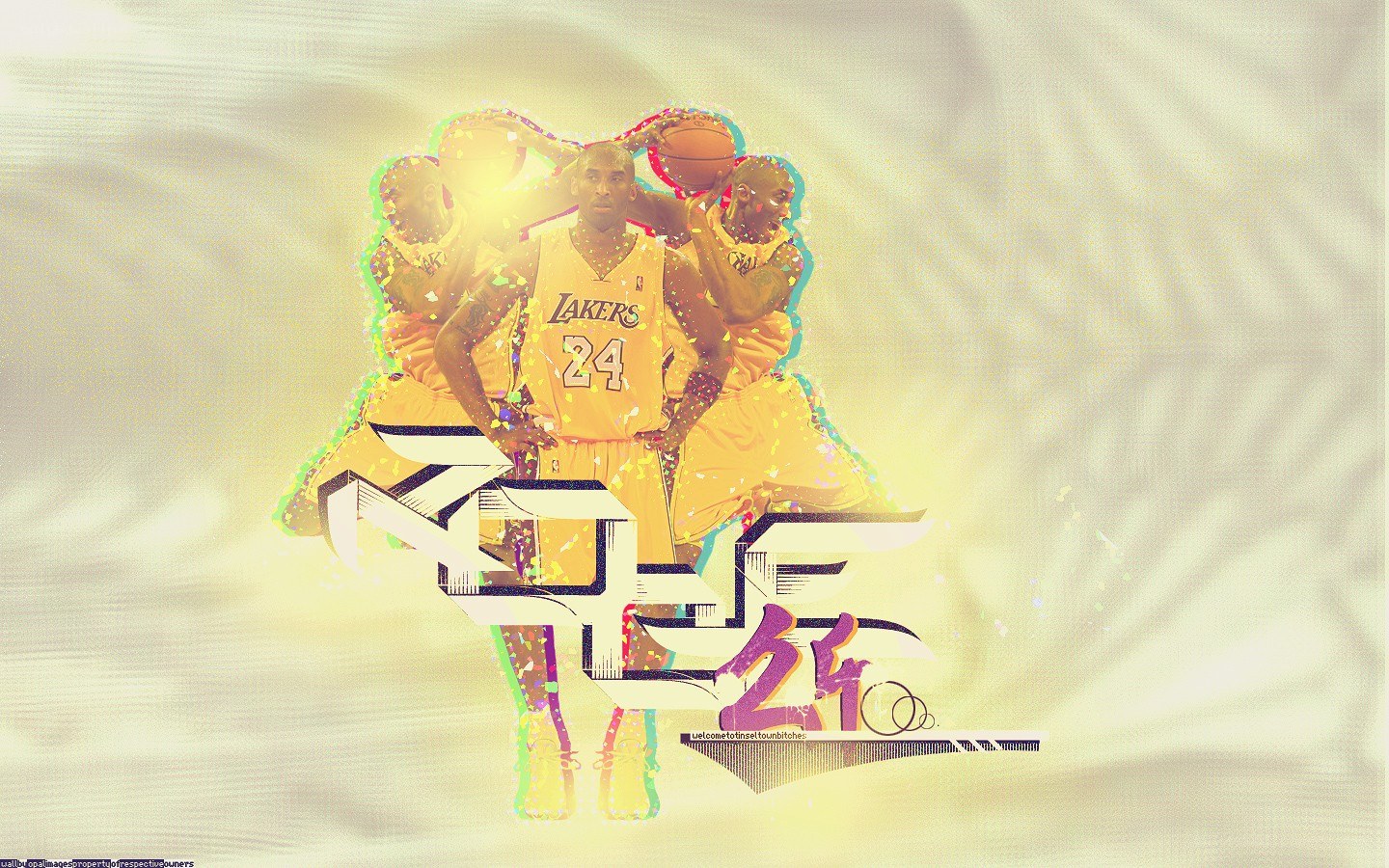 Kobe Bryant Lakers tribute