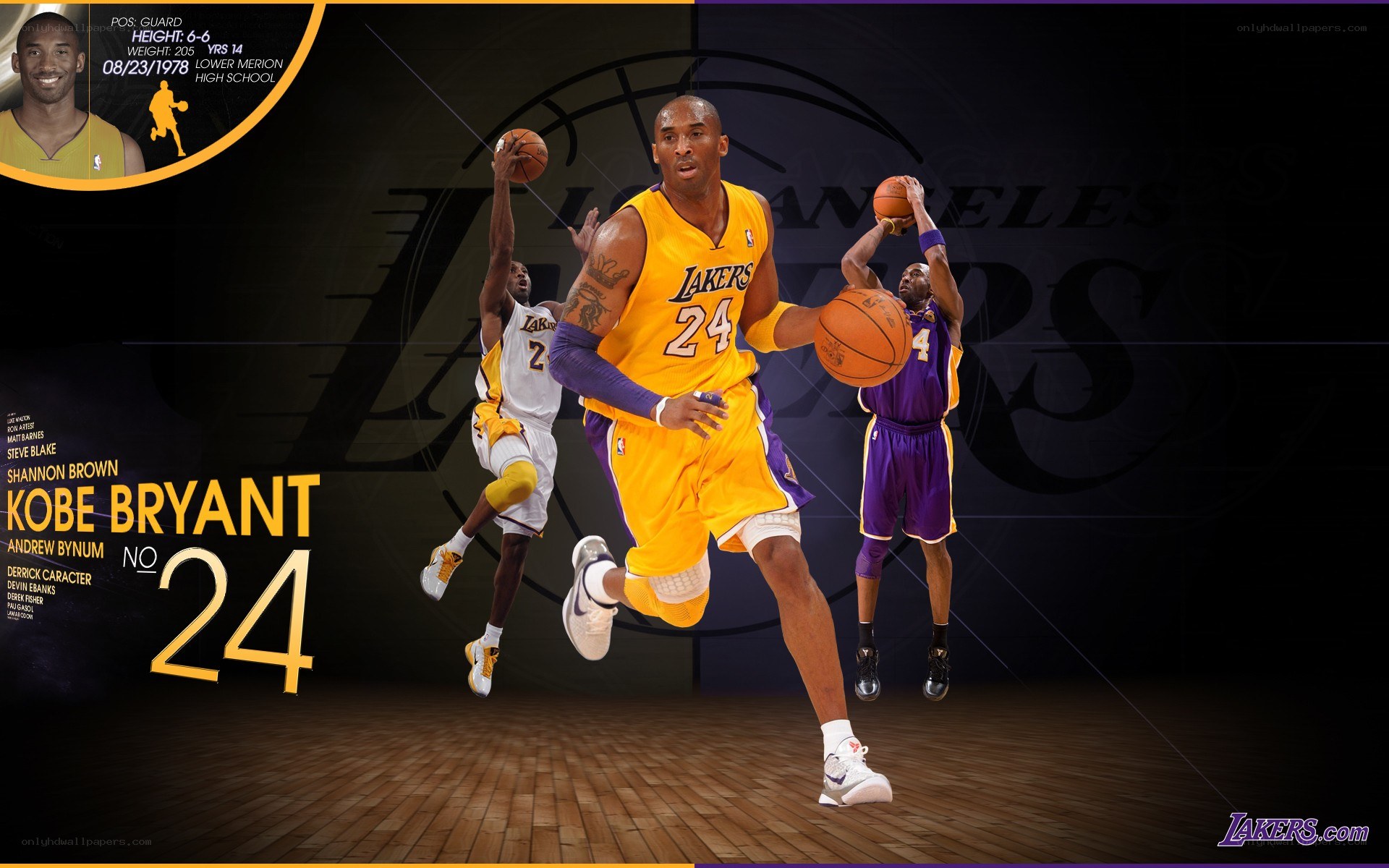 Kobe Bryant Lakers wallpaper