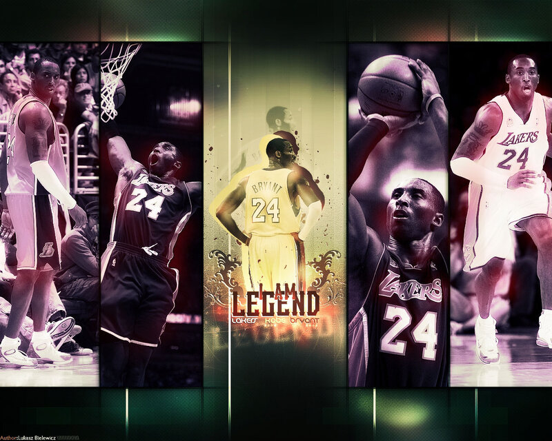 Kobe Bryant legend collage