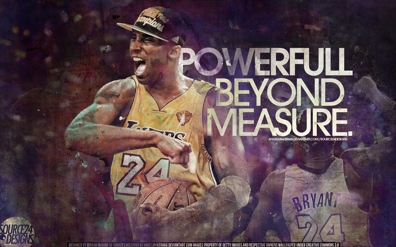 Kobe Bryant powerful image