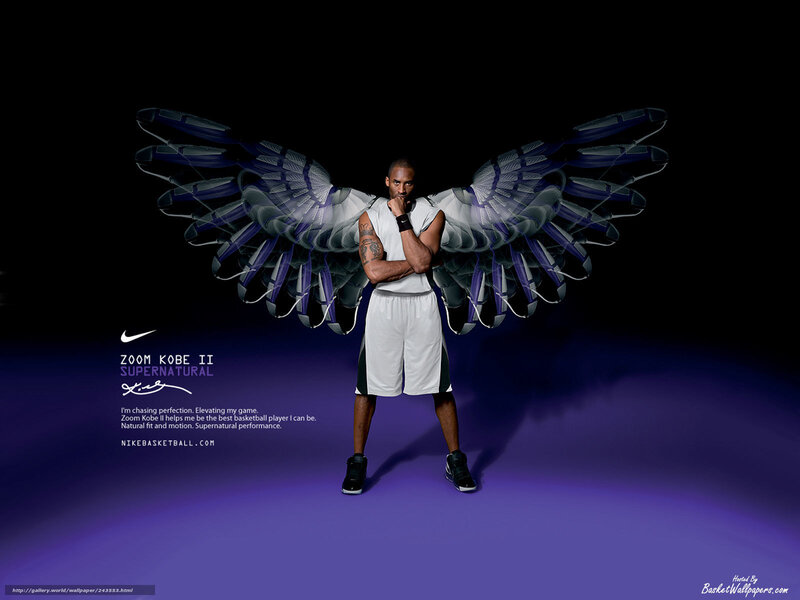 Kobe Bryant with wings