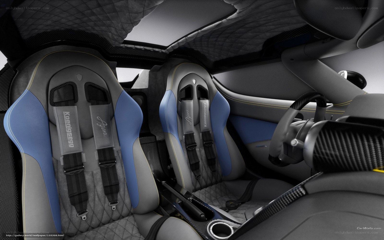 Koenigsegg Agera interior