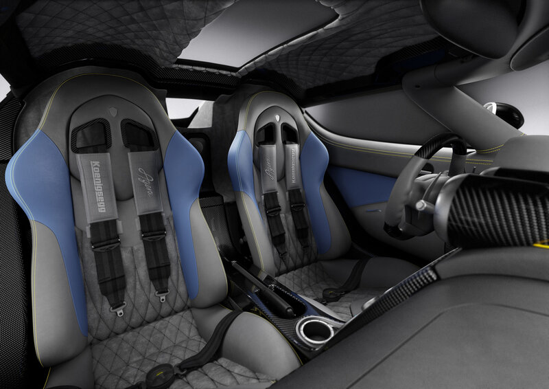 Koenigsegg Agera interior