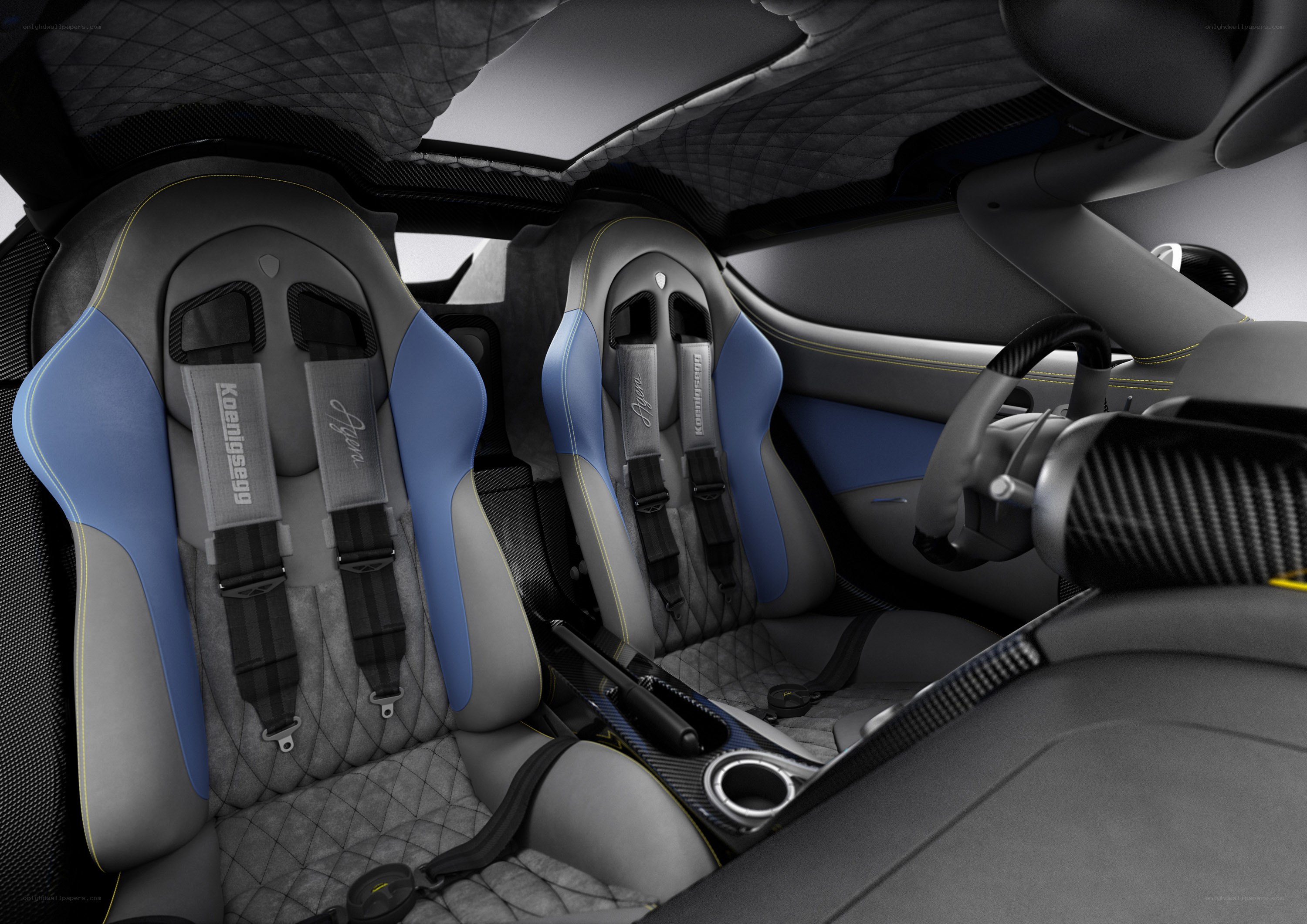 Koenigsegg Agera interior