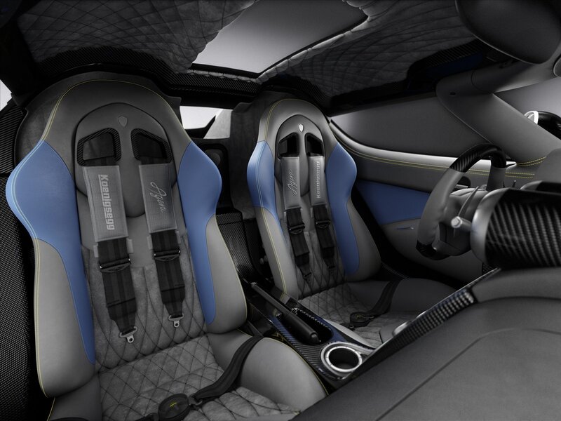 Koenigsegg Agera interior
