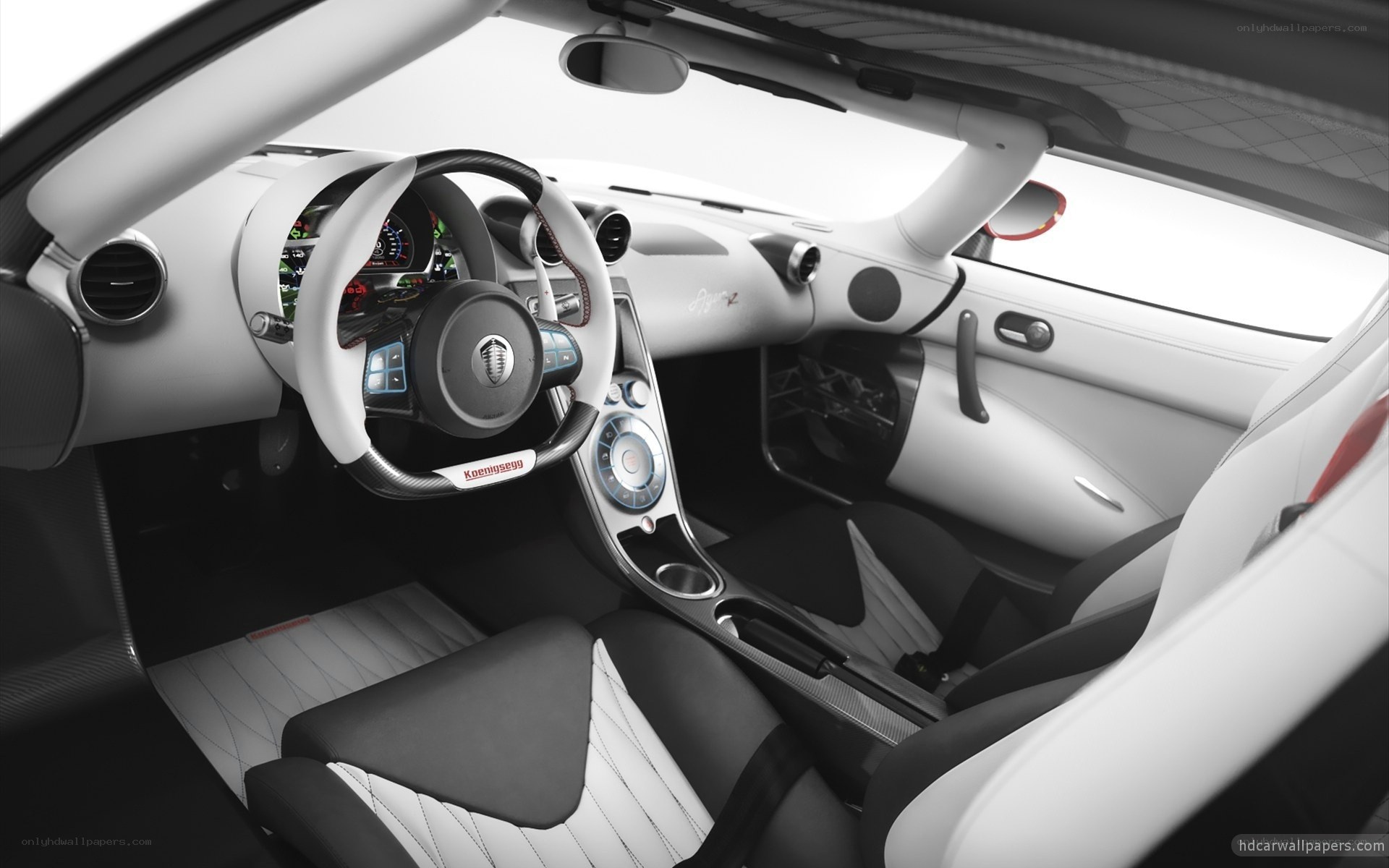 Koenigsegg Agera interior