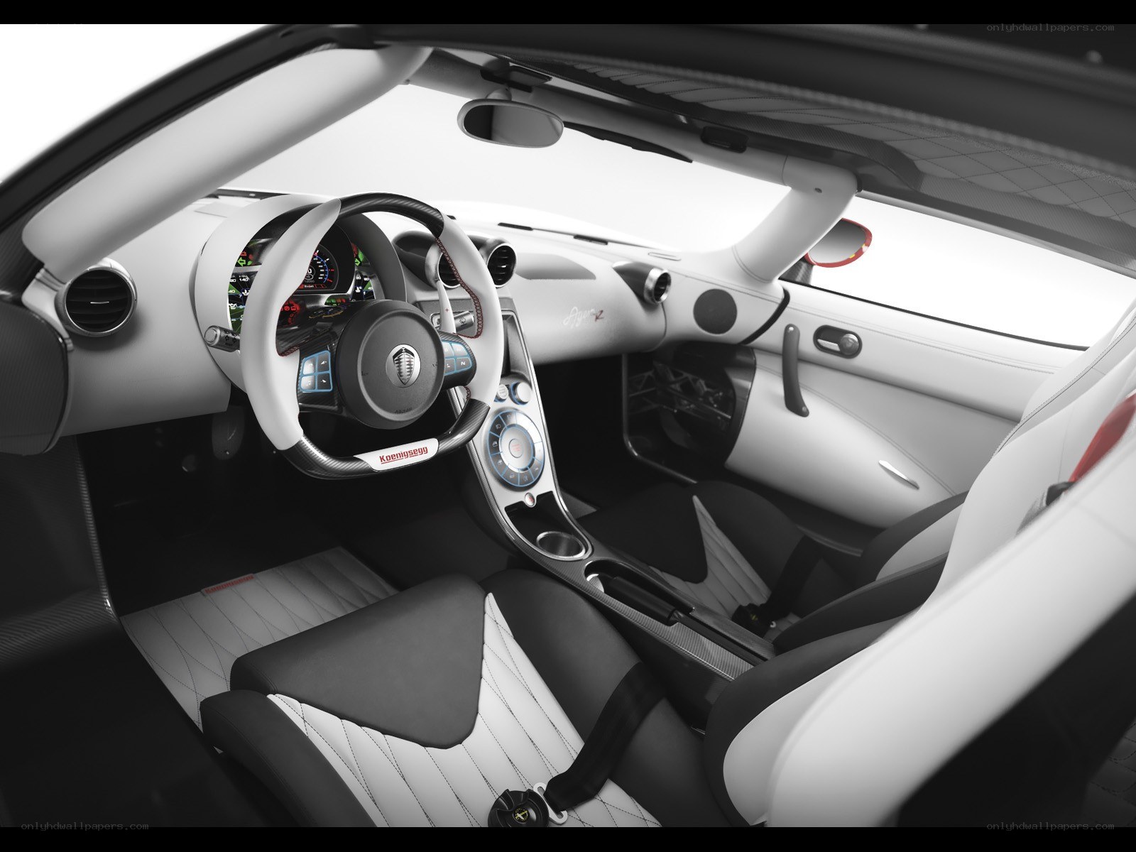 Koenigsegg Agera R interior