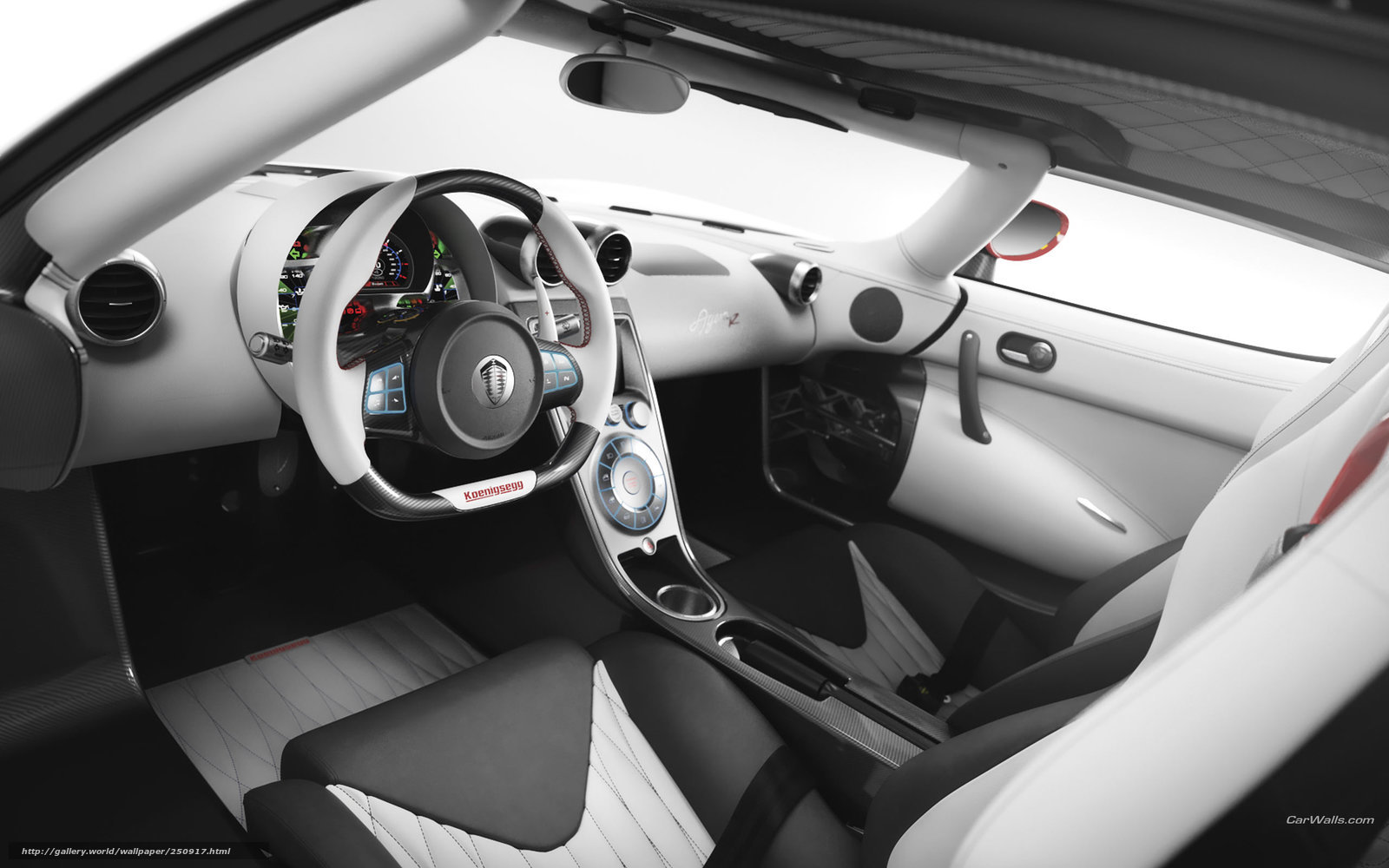 Koenigsegg Agera R interior